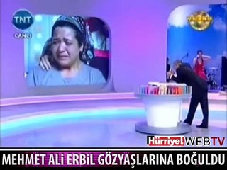 MEHMET ALİ ERBİL CANLI YAYINDA HÜNGÜR HÜNGÜR AĞLADI