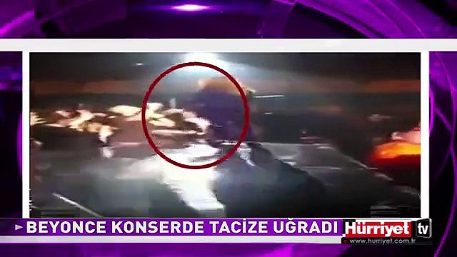 DÜNYACA ÜNLÜ ŞARKICIYA KONSER SIRASINDA TACİZ