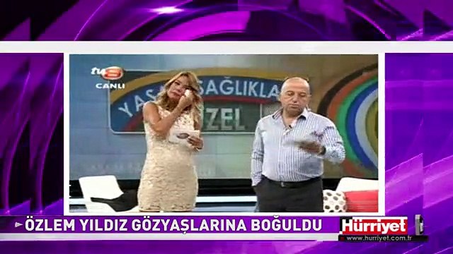 CANLI YAYINDA GÖZYAŞLARINI TUTAMADI