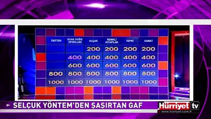 SELÇUK YÖNTEM'DEN ŞAŞIRTAN GAF