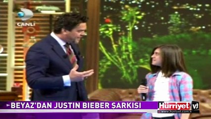 BEYAZ JUSTIN BIEBER ŞARKISI SÖYLEDİ