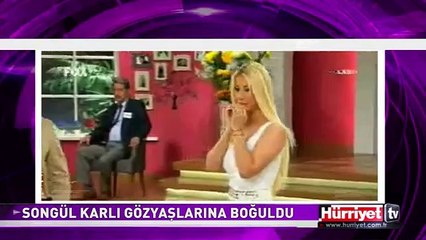 SONGÜL KARLI GÖZYAŞLARINA BOĞULDU