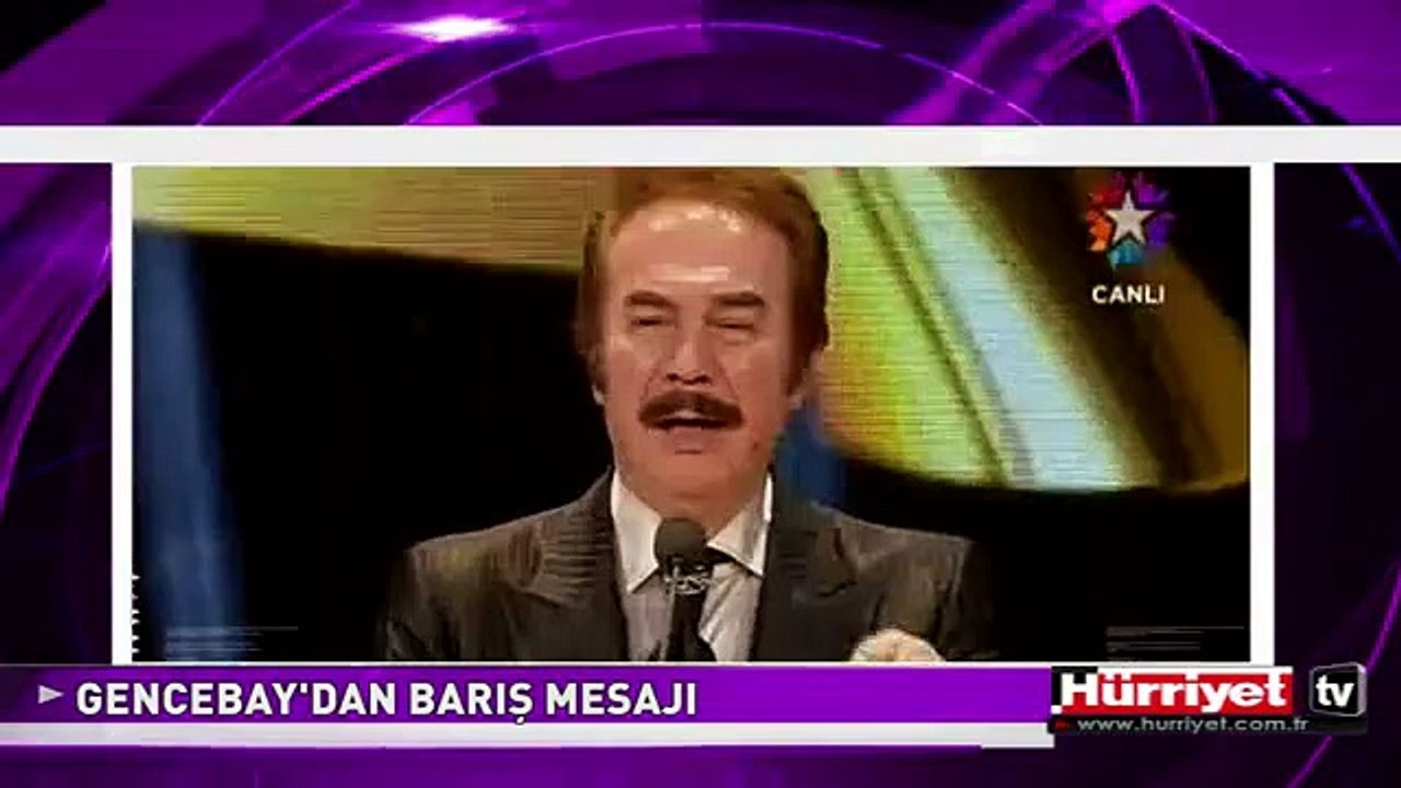 ORHAN GENCEBAY'DAN BARIŞ MESAJI