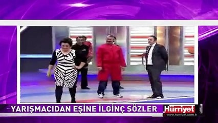 YARIŞMACIDAN EŞİNE İLGİNÇ SÖZLER: SENİ SİNEK GİBİ EZERİM