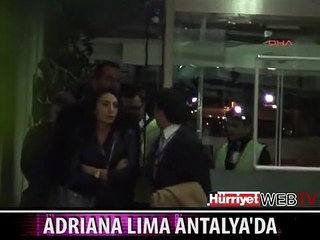 ADRIANA LIMA ANTALYA'DA