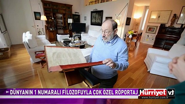 DÜNYANIN 1 NUMARALI FİLOZOFU UMBERTO ECO İLE ÇOK ÖZEL RÖPORTAJ