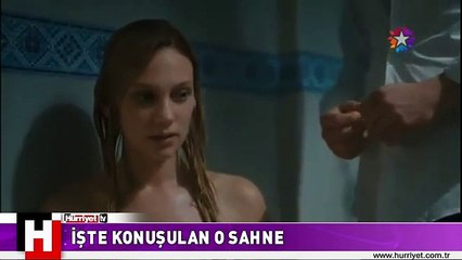 Hamam sahnesi ekrana kilitledi