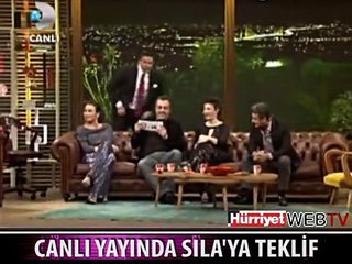 CANLI YAYINDA SILA'YA ÇIKMA TEKLİFİ ETTİ