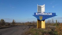 Altyapısı tahrip edilen Kupyansk'ta halk ilkel şartlarda hayata tutunuyor