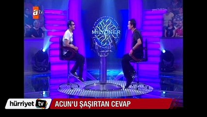 Yarışmacıdan Acun Ilıcalı'yı şaşırtan cevap