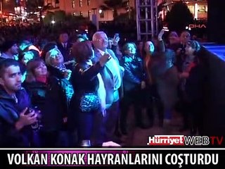 VOLKAN KONAK HAMSİ FESTİVALİ'NDE HAYRANLARINI COŞTURDU