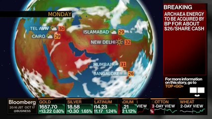 Bloomberg Weather - 17 Oct. 2022