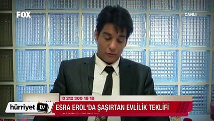 Esra Erol'da herkesi şaşırtan evlilik teklifi
