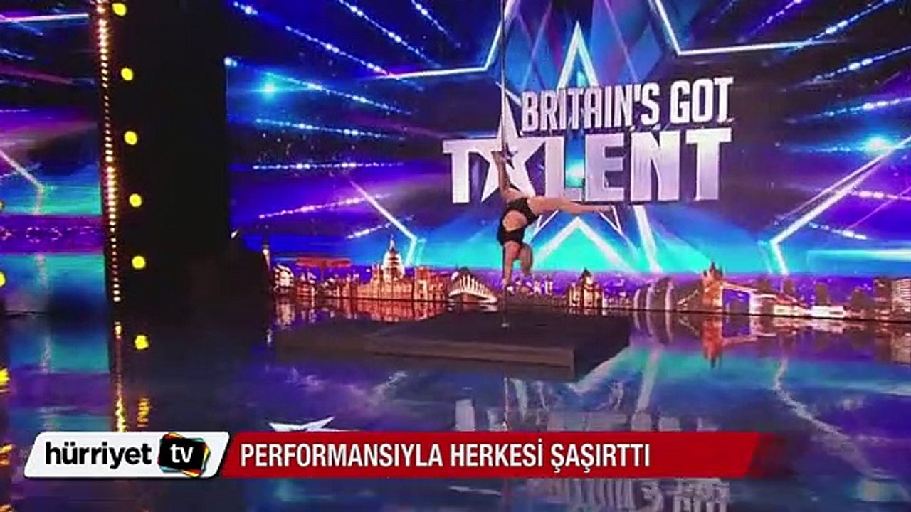 Yetenek Sizsiniz İngiltere'de şaşırtan yarışmacı
