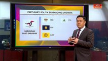 PRU15 | Parti-parti politiik bertanding di Sabah dan Sarawak