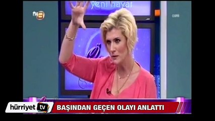 Özge Uzun canlı yayında yaşadığı şoku anlattı