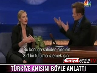 CHARLIZE THERON TÜRKİYE ANISINI BÖYLE ANLATTI
