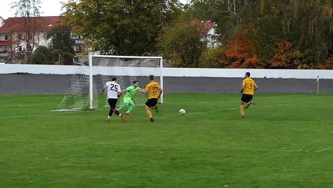 Der Siegtreffer von Alexander Mut (SVG) gegen den VfL Wahrenholz