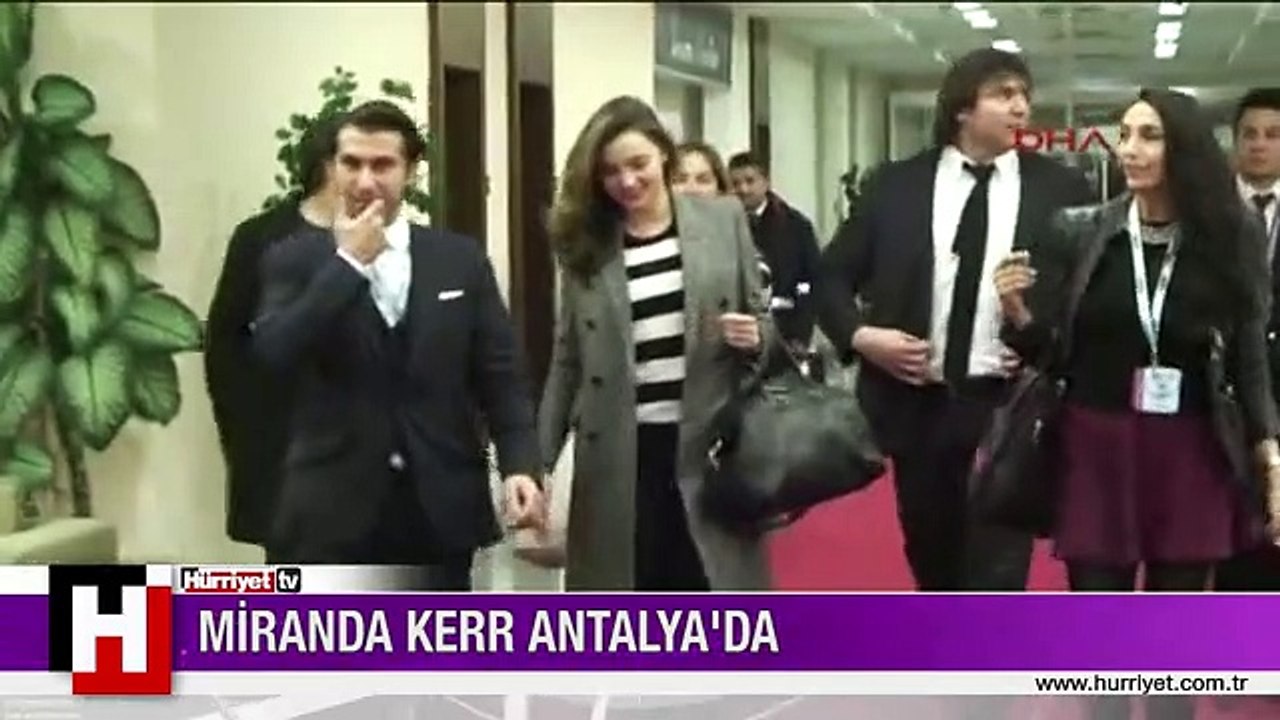 MİRANDA KERR ANTALYA'DA