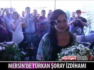 TÜRK SİNEMASININ 'SULTAN'I MERSİN'DE İZDİHAM YARATTI