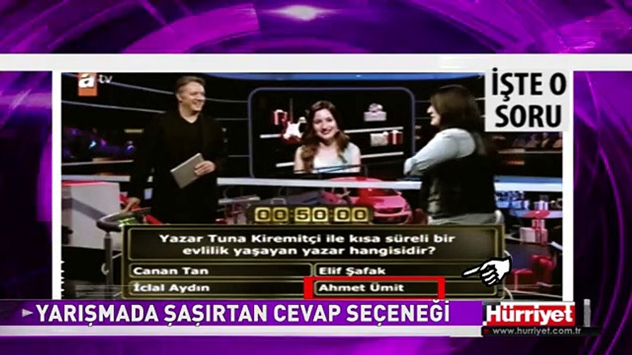 YARIŞMADA ŞAŞIRTAN SORU