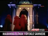 MADONNA KONSERİNDEN İLK GÖRÜNTÜLER