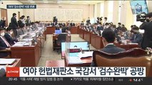 '검수완박 변론장' 헌재 국감…'접대의혹' 질타도