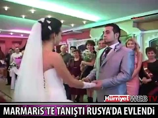MARMARİS'TE TANIŞTIĞI JULIA'YLA RUSYA'DA EVLENDİ