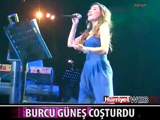 BURCU GÜNEŞ'TEN ZONGULDAK'TA MUHTEŞEM KONSER