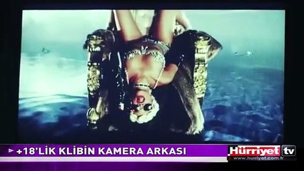RİHANNA'NIN KLİBİNİN KAMERA ARKASI GÖRÜNTÜLERİ