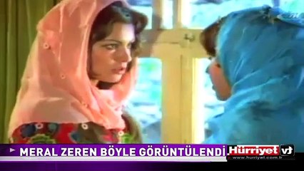 YEŞİLÇAM'IN ÜNLÜ YILDIZI MERAL ZEREN DENİZE GİRERKEN GÖRÜNTÜLENDİ