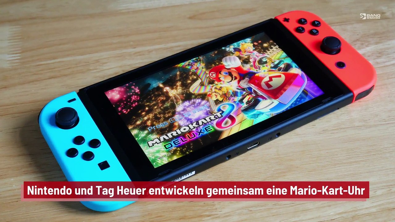 Nintendo und Tag Heuer entwickeln gemeinsam eine Mario-Kart-Uhr