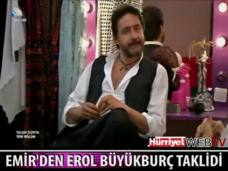 EMİR'DEN EROL BÜYÜKBURÇ TAKLİDİ