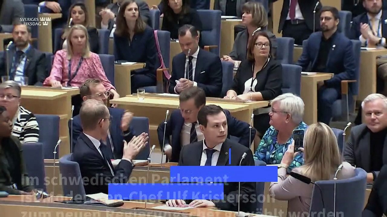 Schweden hat neue Regierung - toleriert von Rechtsradikalen