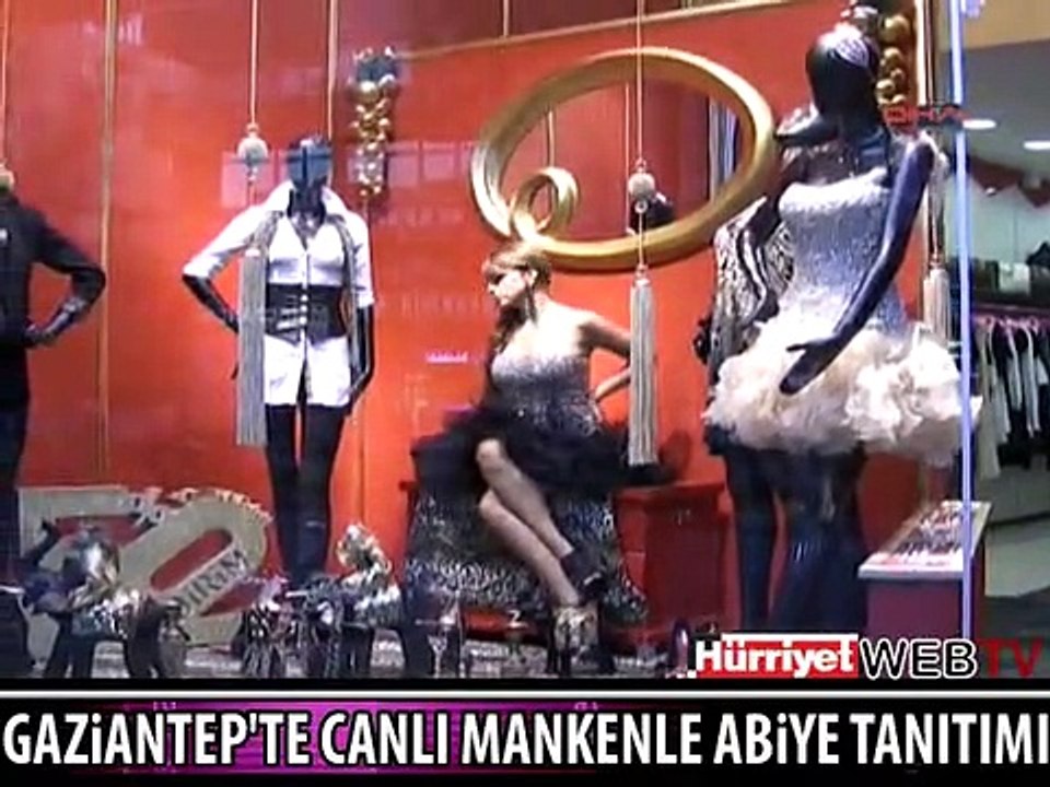 CANLI MANKENLE ABİYE TANITIMI