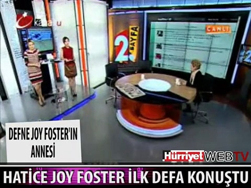 DEFNE JOY FOSTER'IN ANNESİ İLK DEFA KONUŞTU