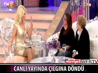 CANLI YAYINDA ÇILGINA DÖNDÜ