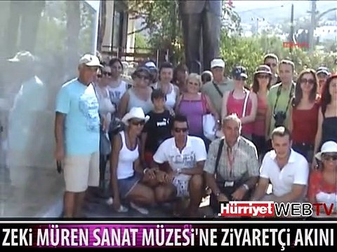 ZEKİ MÜREN SANAT MÜZESİ'NE ZİYARETÇİ AKINI