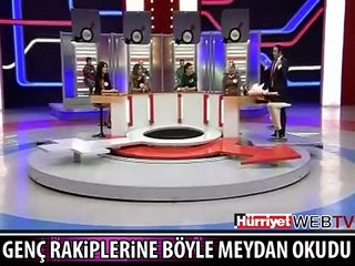 GENÇ RAKİPLERİNE MEYDAN OKUYUP REKOR KIRDI