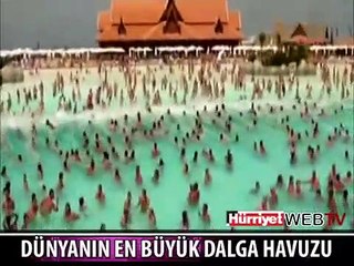 DÜNYANIN EN BÜYÜK DALGA HAVUZU