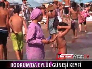 SICAĞIN VE DENİZİN KEYFİNİ ÇIKARDILAR