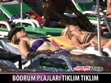 BODRUM PLAJLARI DOLDU TAŞTI