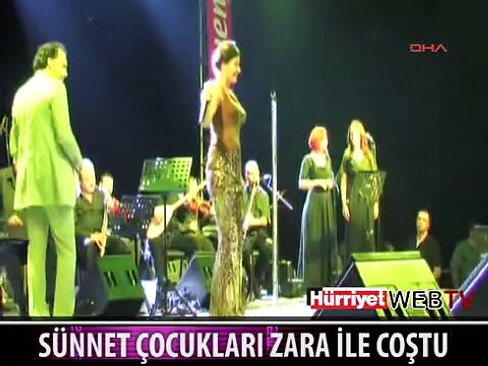 SÜNNET ÇOCUKLARI ZARA İLE COŞTU