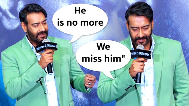 Ajay Devgn Gets Emotional At Drishyam 2 Trailer Launch