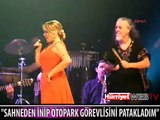 SAHNEDEN İNİP OTOPARK GÖREVLİSİNİ PATAKLADIM