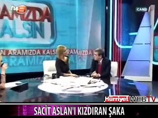 CANLI YAYINDA KIZDIRAN ŞAKA