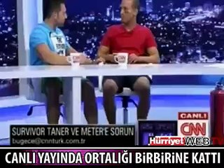 TANER CANLI YAYINI BİRBİRİNE KATTI