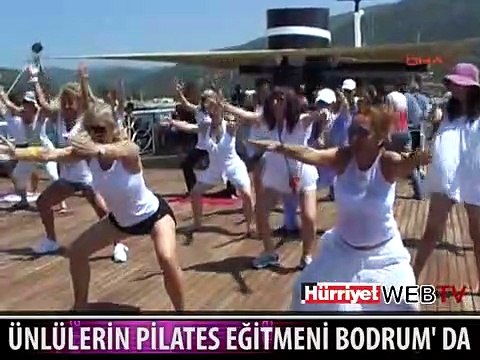 ÜNLÜLERİN PİLATES EĞİTMENİ BODRUM'DA