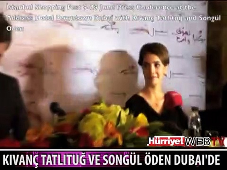 KIVANÇ TATLITUĞ VE SONGÜL ÖDEN DUBAİ'DE
