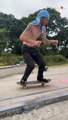 Skateboarder shares entertaining reel of his best & worst skating moments